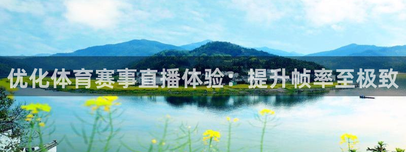 优化体育赛事直播体验：提升帧率至极致