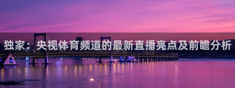 独家：央视体育频道的最新直播亮点及前瞻分析