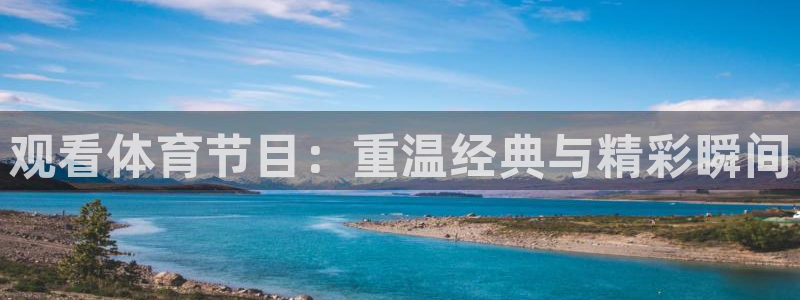 观看体育节目：重温经典与精彩瞬间