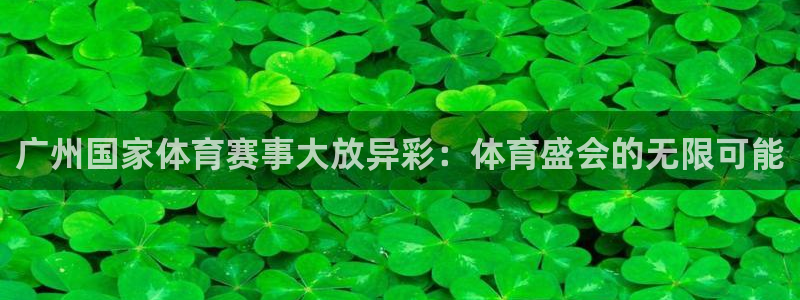 广州国家体育赛事大放异彩：体育盛会的无限可能