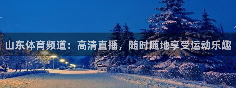 山东体育频道：高清直播，随时随地享受运动乐趣