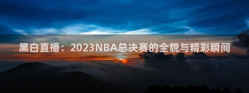 黑白直播：2023NBA总决赛的全貌与精彩瞬间
