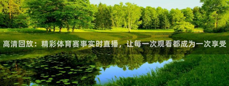 高清回放：精彩体育赛事实时直播，让每一次观看都成为一次享受